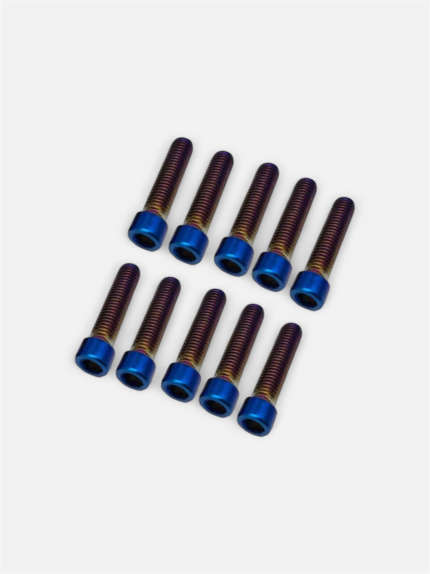 12 titanium bolts
