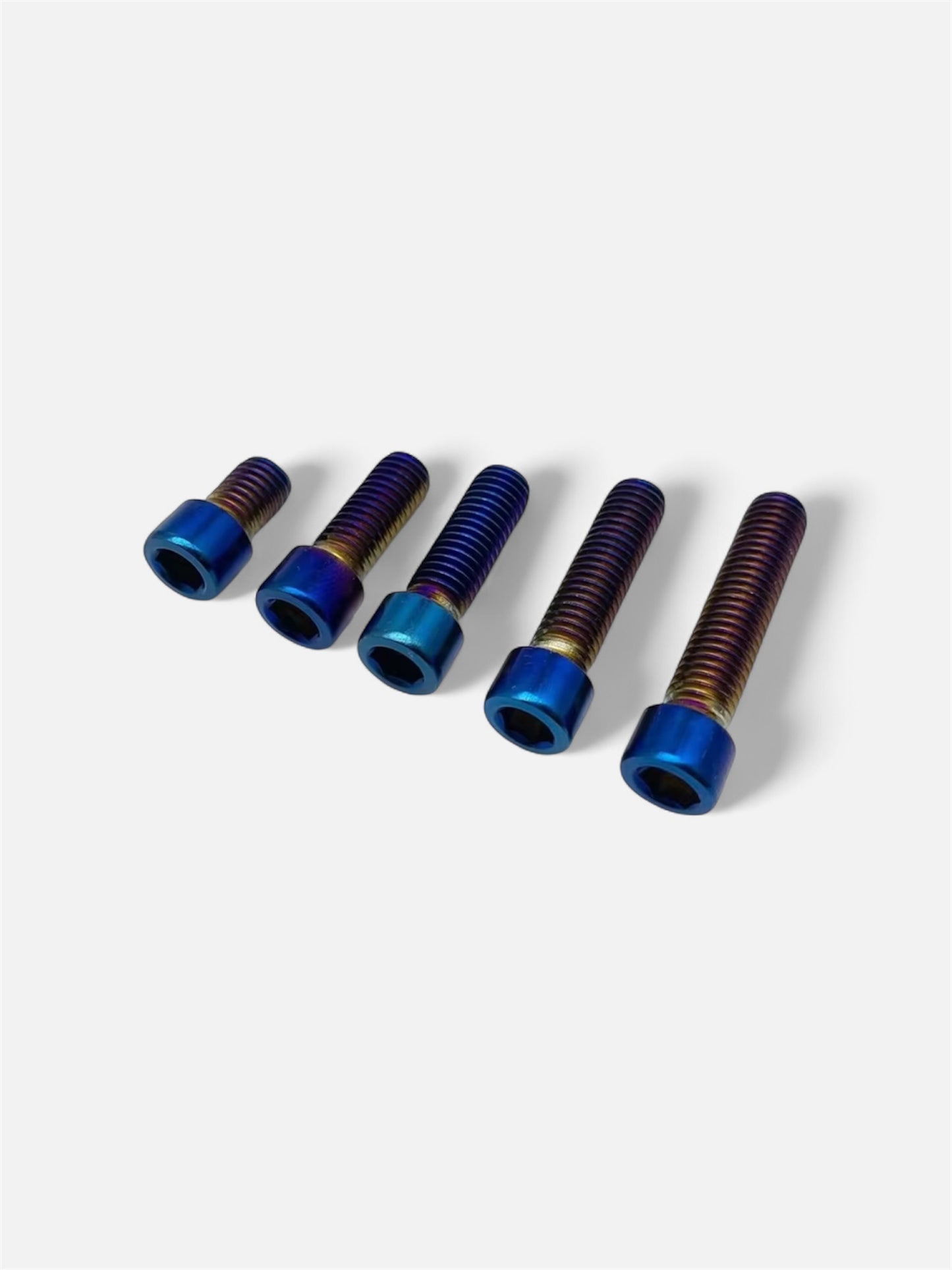 12 titanium bolts